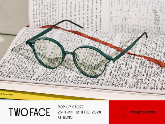 ブリンク外苑前 "TWO FACE" ポップアップストア開催のお知らせ
