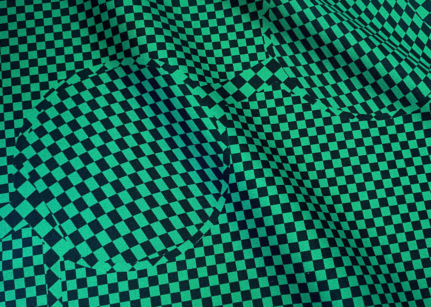 EYEWEAR CLOTH_Check Green