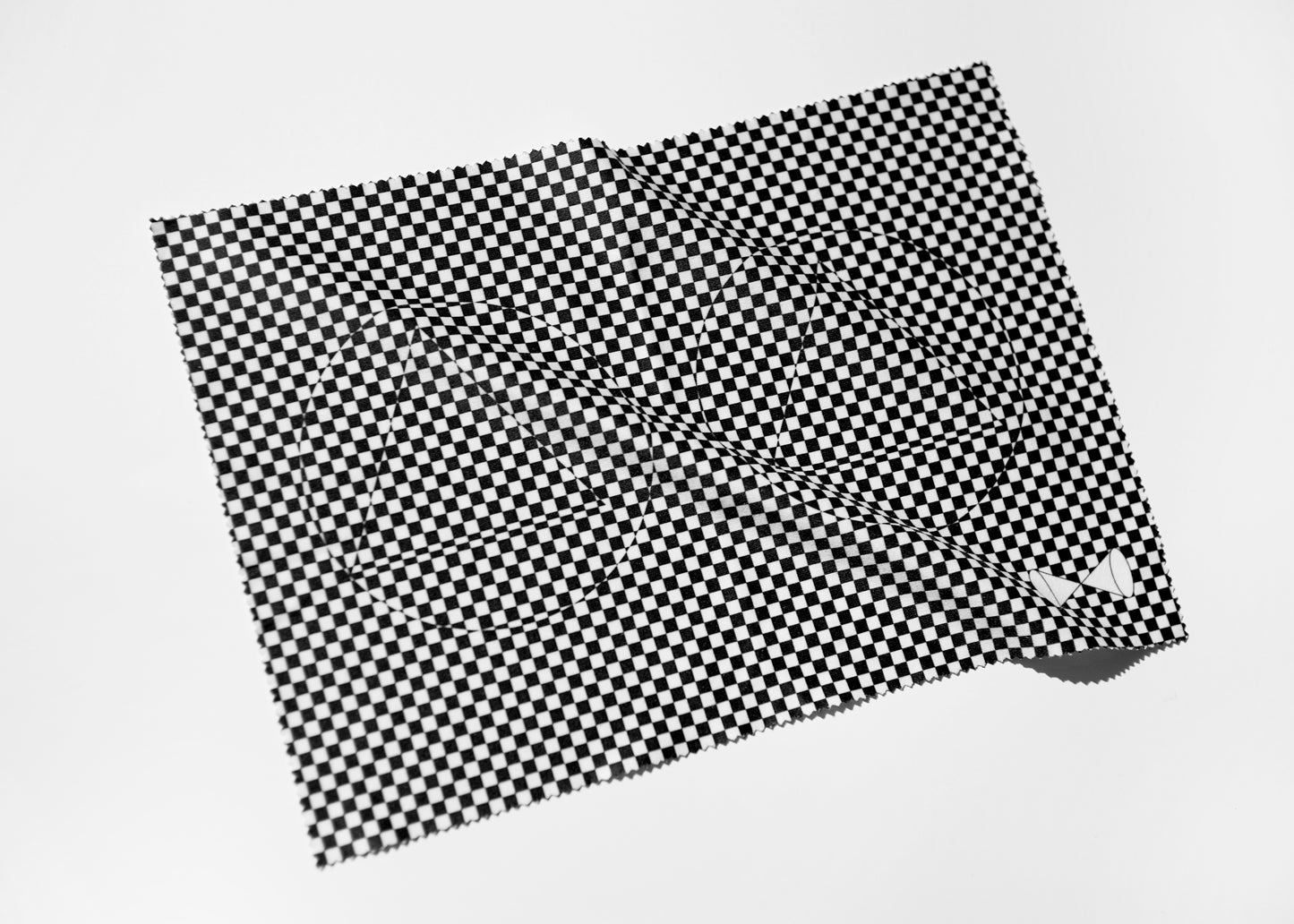 EYEWEAR CLOTH_Check Black