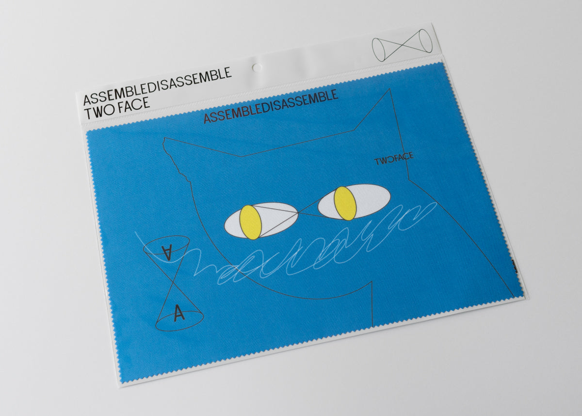 EYEWEAR CLOTH_Cat blue