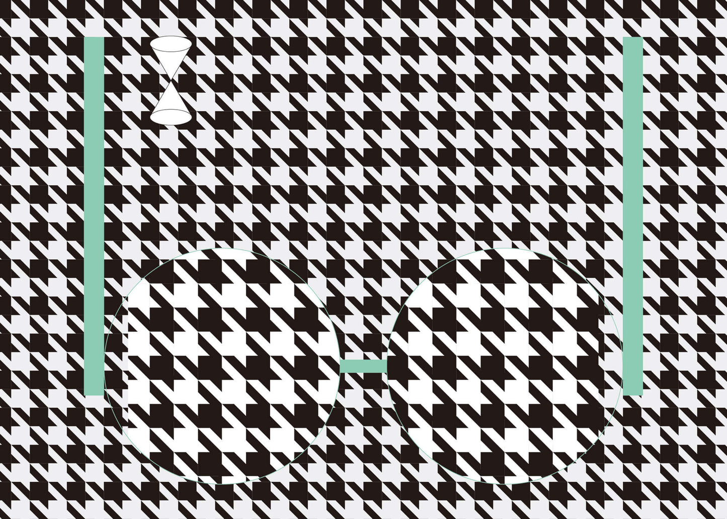 EYEWEAR CLOTH_Houndstooth