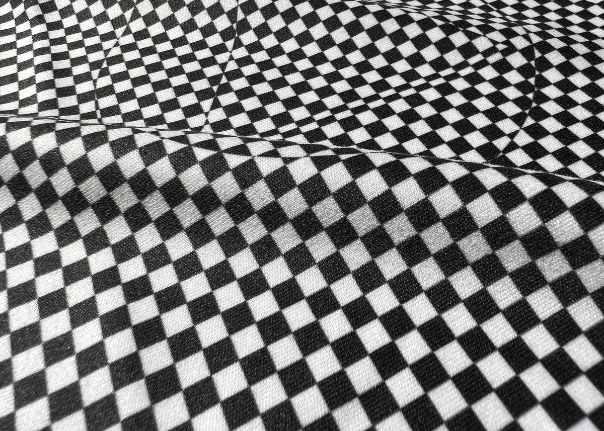 EYEWEAR CLOTH_Check Black