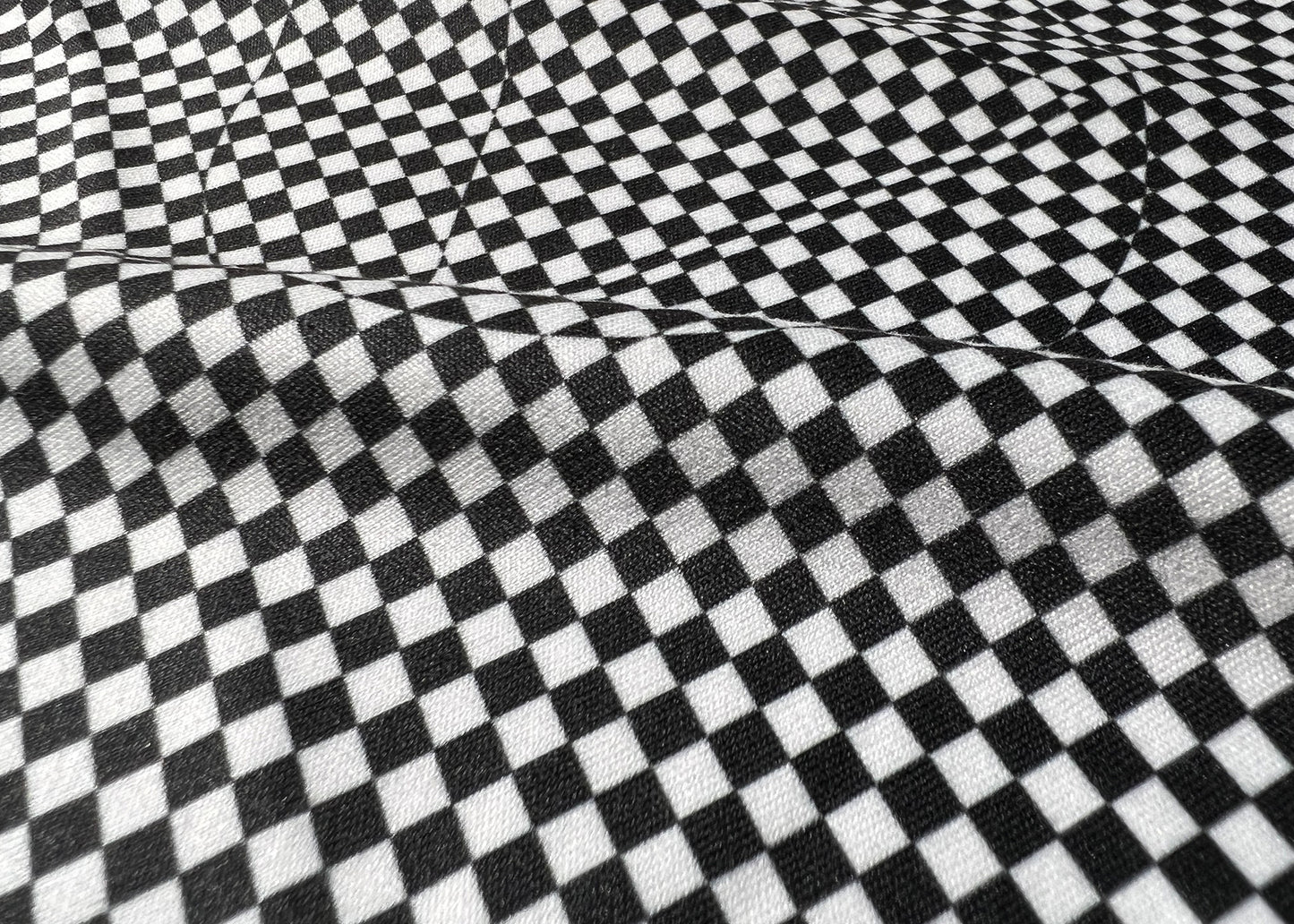 EYEWEAR CLOTH_Check Black