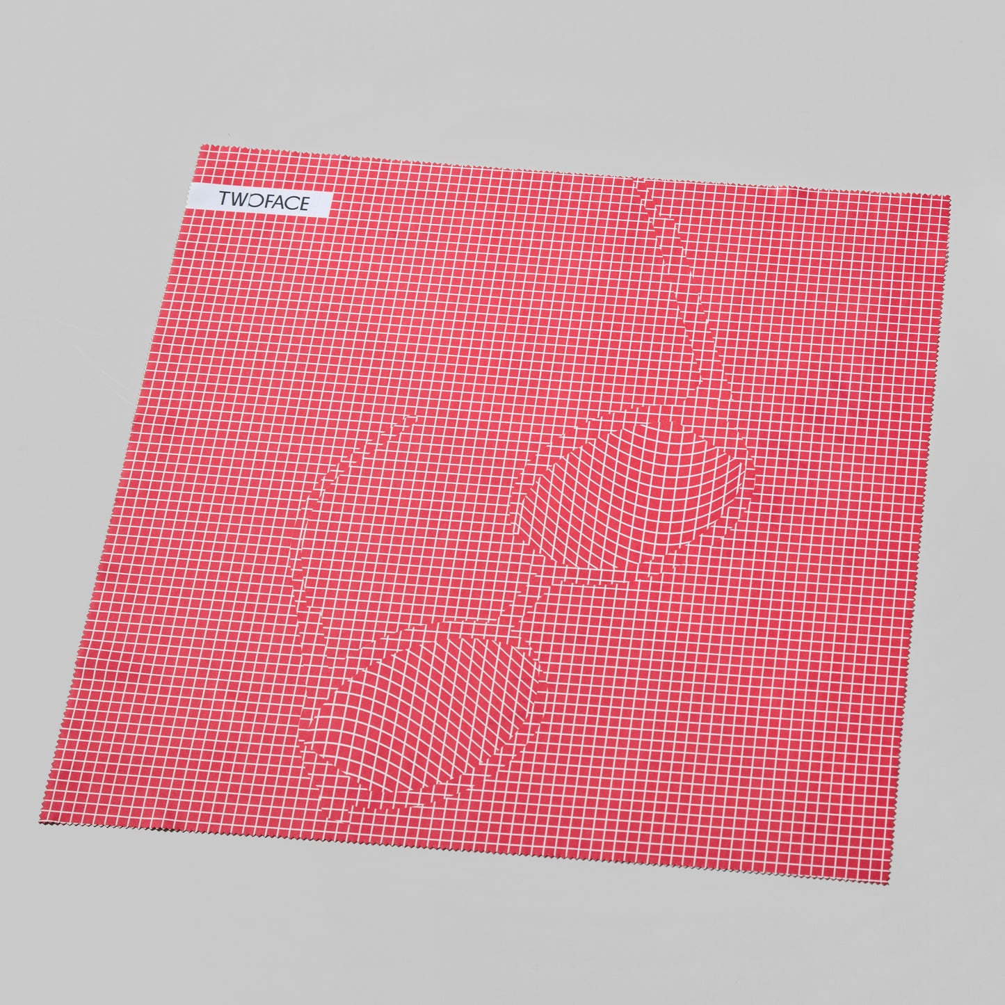 EYEWEAR CLOTH(L)_Check Red